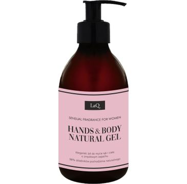 LaQ Żel do ciała i rąk o zmysłowym zapachu Hands&body - Sensual (500 ml)