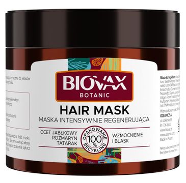Biovax Botanic octowa regenerująca maska do włosów (250 ml)