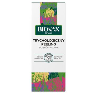 Biovax Botanic trychologiczny peeling do skóry głowy Czystek i Czarnuszka (125 ml)