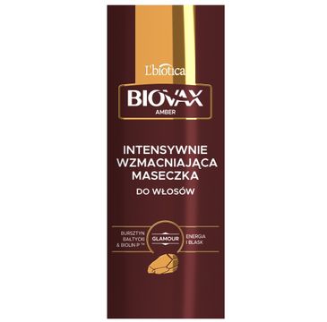 Biovax Glamour Amber maseczka intensywnie wzmacniająca Bursztyn bałtycki i Biolin (150 ml)