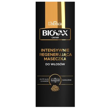 Biovax Glamour Caviar maseczka intensywnie regenerująca Złote algi & Kawior (150 ml)