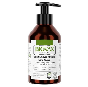 Biovax Ekoglinka zielona myjąca ekoglinka do włosów (200 ml)