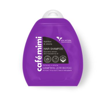 Cafe Mimi szampon do włosów objętość i odżywienie 250 ml