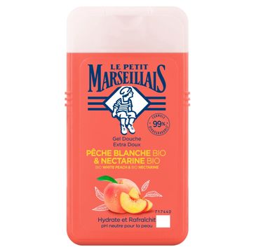 Le Petit Marseillais – Kremowy żel pod prysznic BIO brzoskwinia i nektarynka (250 ml)