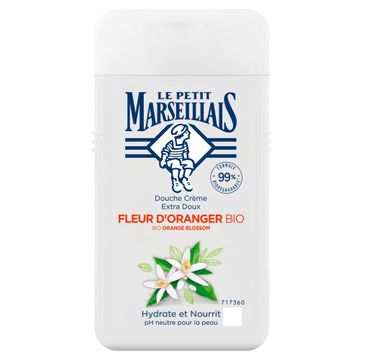 Le Petit Marseillais Kremowy Żel pod prysznic BIO Kwiat Pomarańczy (250 ml)