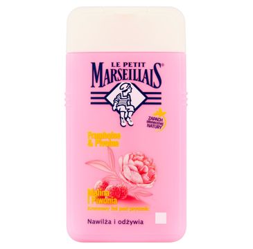 Le Petit Marseillais Kremowy żel pod prysznic Malina & Piwonia 250ml