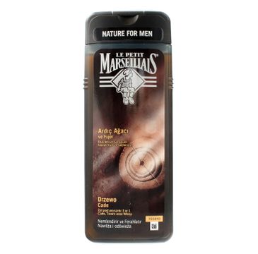 Le Petit Marseillais Nature For Men żel pod prysznic 3w1 Drzewo Cade 400ml