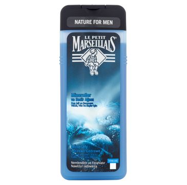 Le Petit Marseillais Nature For Men żel pod prysznic 3w1 Minerały & Drzewo Cedrowe 400ml