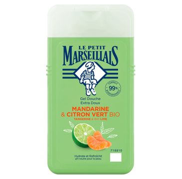 Le Petit Marseillais żel pod prysznic do każdego typu skóry mandarynka-limonka 250 ml