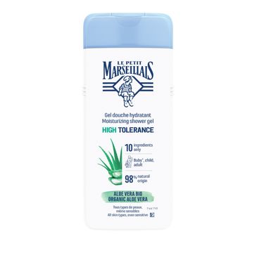 Le Petit Marseillais żel pod prysznic High Tolerance - Bio Organic Aloe Vera (400 ml)