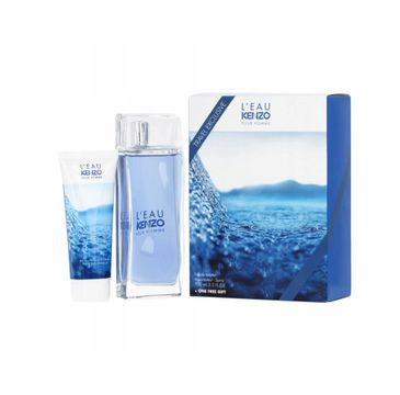 L'eau Kenzo Pour Homme zestaw woda toaletowa spray 100ml + żel pod prysznic 75ml