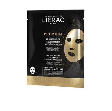 LIERAC Premium złota maska w płachcie 20ml