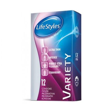 LifeStyles by Manix Variety prezerwatywy lateksowe 12szt