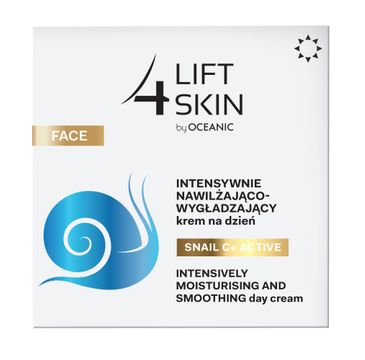 Lift4Skin Snail C+ Active intensywnie nawilżająco-wygładzający krem na dzień (50 ml)