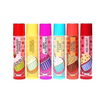 Lip Smacker Flavoured Lip Balm Collection błyszczyki do ust Cupcake Lover's 6x4g