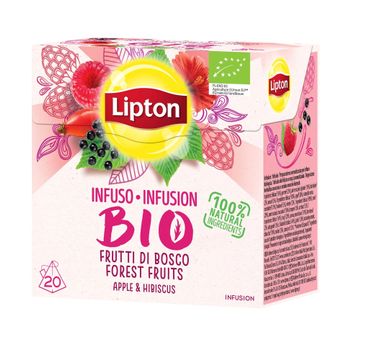 Lipton Bio Tea herbata owocowa Owoce Leśne 20 piramidek