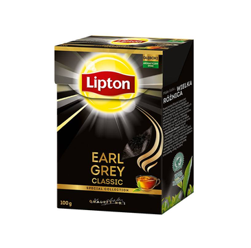 Lipton Earl Grey herbata czarna liściasta 100g