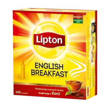 Lipton English Breakfast herbata czarna 100 torebek 200g