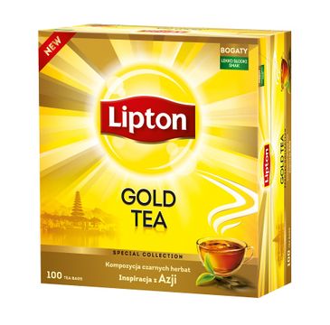 Lipton Gold Tea herbata czarna 100 torebek 150g