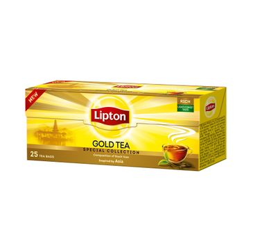 Lipton Gold Tea herbata czarna 25 torebek 37,5g