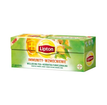 Lipton Herbata funkcjonalna Wzmocnienie 20 torebek 32g