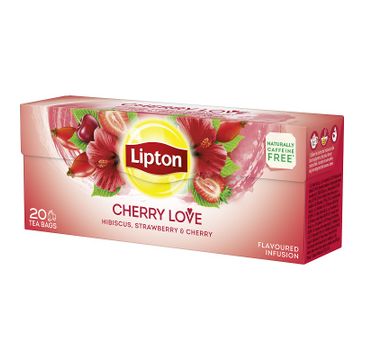 Lipton Herbata owocowa Cherry Love 20 torebek 32g