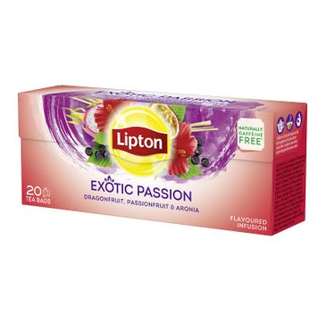 Lipton Herbata owocowa Exotic Passion 20 torebek 32g