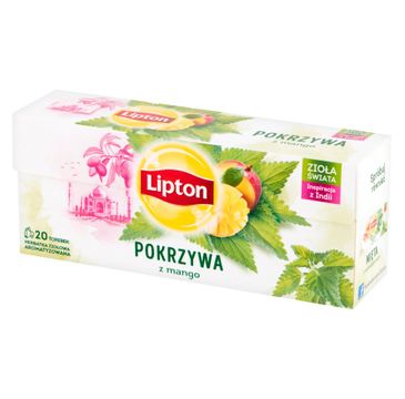 Lipton Herbata ziołowa Pokrzywa z Miętą 20 torebek 26g