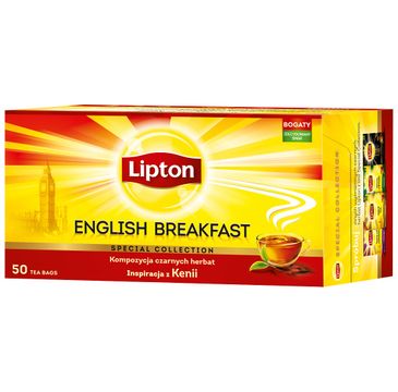 Lipton Taste Of London herbata czarna 50 torebek 100g