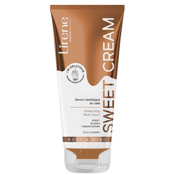 Lirene Body & Mind serum nawilżające do ciała Sweet Cream (200 ml)