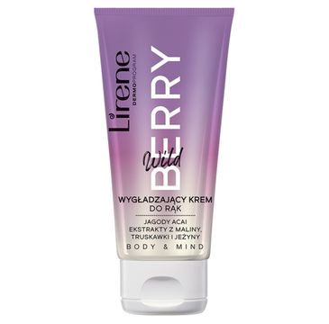 Lirene Body & Mind wygładzający krem do rąk Wild Berry (50 ml)