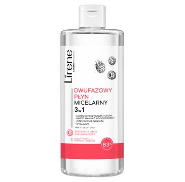 Lirene dwufazowy płyn micelarny 3w1 (400 ml)