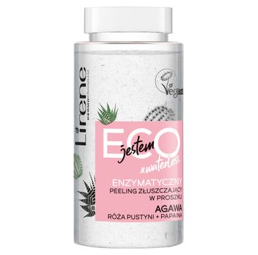 Lirene Jestem Eco Waterless enzymatyczny peeling złuszczający w proszku (40 g)