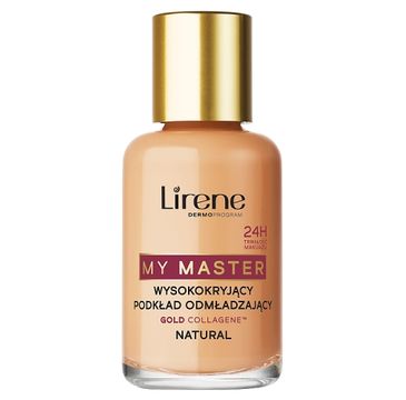 Lirene My Master wysokokryjący podkład odmładzający Natural (30 ml)