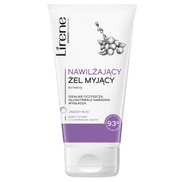 Lirene nawilżający żel myjący do twarzy (150 ml)