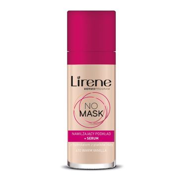 Lirene No Mask nawilżający podkład + serum 410 Warm Vanilla (30 ml)