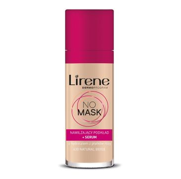 Lirene No Mask nawilżający podkład + serum 430 Natural Beige (30 ml)