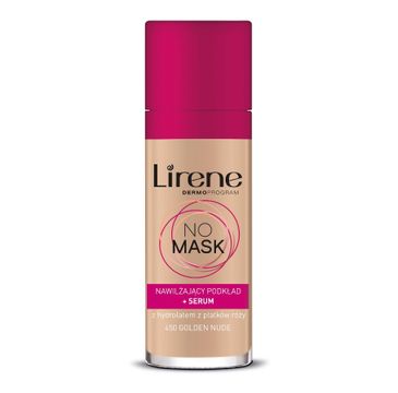 Lirene No Mask nawilżający podkład + serum 450 Golden Nude (30 ml)