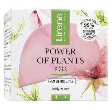 Lirene Power of Plants krem liftingujący Róża 50ml