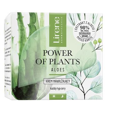 Lirene Power of Plants krem nawilżający Aloes (50 ml)