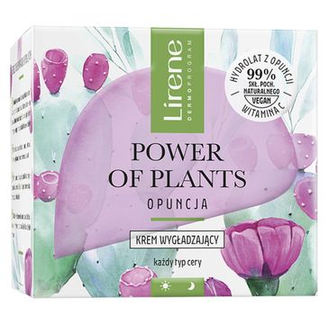 Lirene Power of Plants krem wygładzający Opuncja 50ml