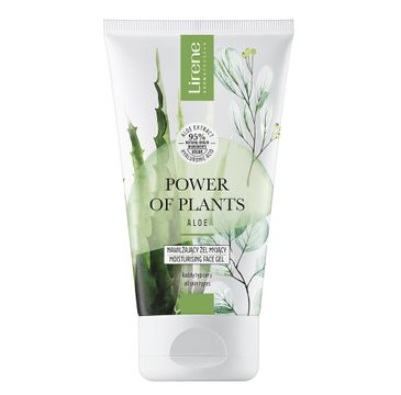 Lirene Power of Plants nawilżający żel myjący Aloes (150 ml)