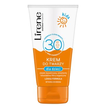 Lirene Sun Kids krem do twarzy dla dzieci SPF30 (50 ml)