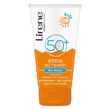 Lirene Sun Kids krem do twarzy dla dzieci SPF50+ (50 ml)