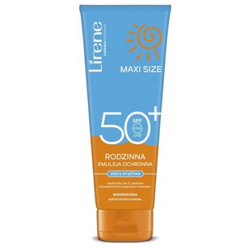Lirene Sun Maxi Size rodzinna emulsja ochronna skóra wrażliwa SPF 50 (250 ml)