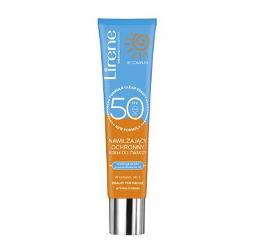 Lirene Sun nawilżający ochronny krem do twarzy SPF50 (40 ml)