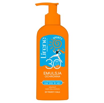 Lirene Sporty SPF 30 emulsja ochronna do twarzy i ciała (150 ml)