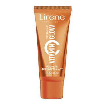 Lirene Vitamin Glow podkład rozświetlający 002 Beige (30 ml)