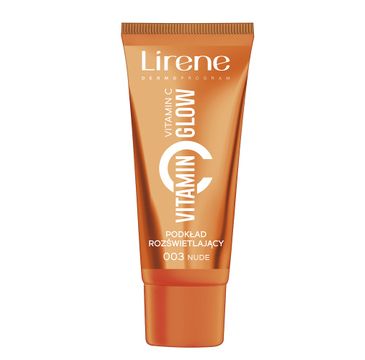 Lirene Vitamin Glow podkład rozświetlający 003 Nude (30 ml)