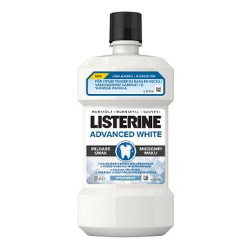 Listerine Advanced White płyn do płukania jamy ustnej (500 ml)